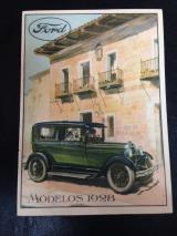 Catalogo vehiculos Ford A 1928 1931