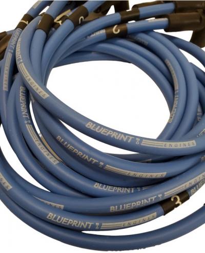 Cable bujia 8.65mm azul Blueprint Ford Mustang 1965 1973