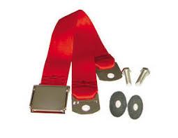 Cinturon de seguridad Bright Red