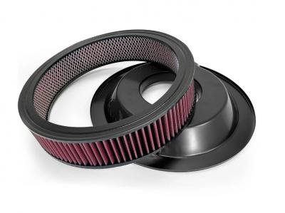 Filtro de aire 14" negro Ford Mustang 1964 1973