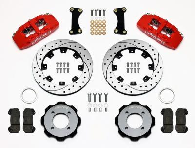 Ford Fiesta Kit discos y pinzas 6P Wilwood Rojas Wilwood 2011 2014