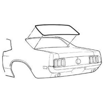 Goma luna trasera Coupe
