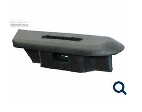 Goma paragolpe trasero derecho