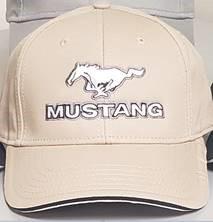 Gorra beige Mustang