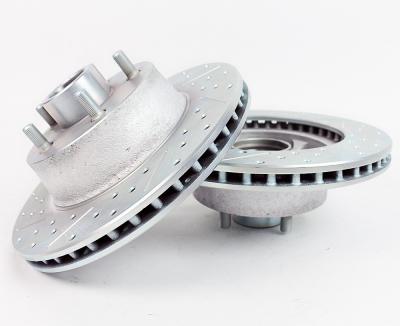 Kit de freno delanteros taladrados Ford Mustang 1965 1969