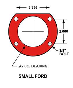 Kit freno trasero Dynalite Ford Mustang 1964 1968