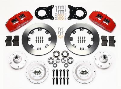 Kit de frenos Wilwood 12.19" Rojas Ford Mustang 1965 1969