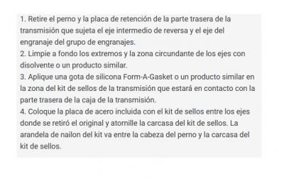 Kit reparacion caja cambios Ford A 1928 1931