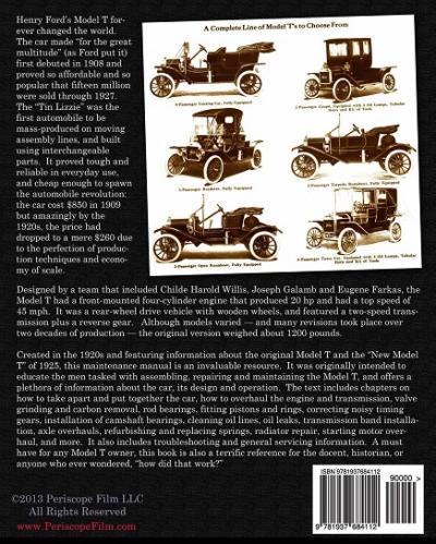 Manual de servicio Ford T Ford T 1909 1927