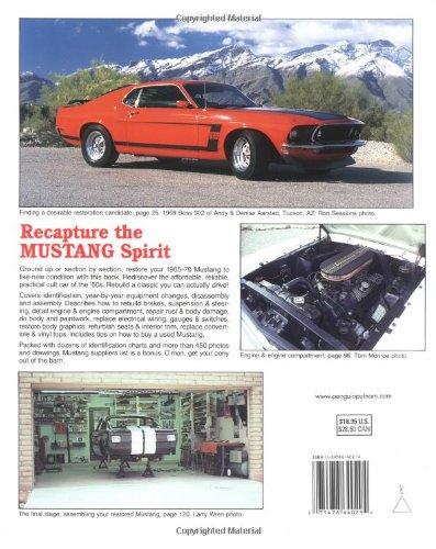 Mustang Restoration Book Ford Mustang 1965 1970