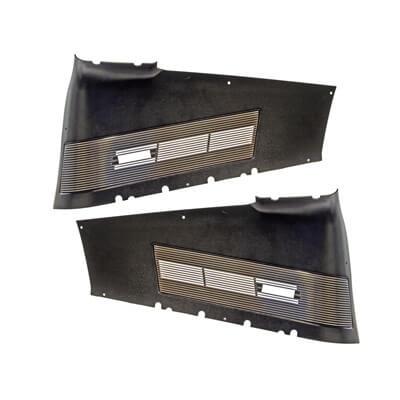 Paneles traseros superiores