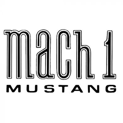 Pegatina aleta Mach 1