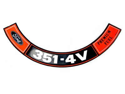 Pegatina Filtro de aire 351-4v