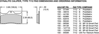 Pinza de freno Dynalite de dobre piston Gris Wilwood 1950 2020