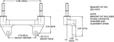 Pinza de freno Wilwood Powerlite Wilwood 1950 2020