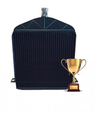 Radiador tubo redondo Ford T 1924 1927