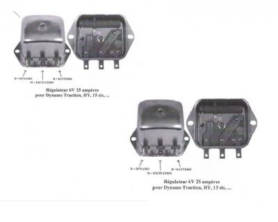 Regulador 6v Citroen 11 1932 1957