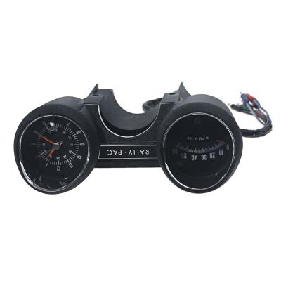 Relojes adicionales negro 6000rpm Ford Mustang 1964 1965