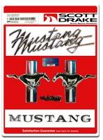 Set de anagramas 6 cil 200 Ford Mustang 1968 1968