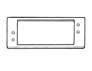 Set de juntas luz de puerta Ford Mustang 1967 1968