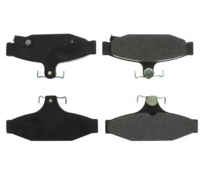Set pastillas freno traseras semimetalico