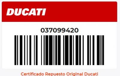 Tulipa intermitente delantero derecho Ducati 037099420 Moto 1990 1993
