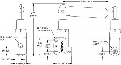 Valvula repartidora Wilwood 1950 2026